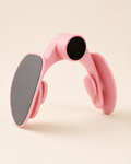 Body-Forge women's compact pink inner-thigh trainer, accurate clamp design with digital counter and gray pads